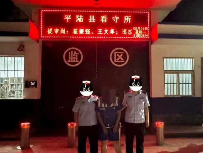 山西夏县公安局刑事拘留一名刑满释放再次涉嫌盗窃犯罪嫌疑人