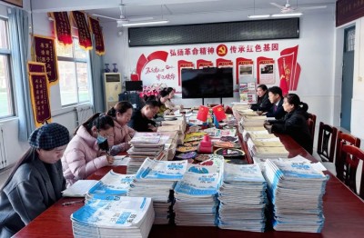 山西夏县教研室赴大鹏学校小学部开展教学常规检查