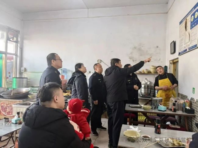 山西夏县市场监管局开展春节前食品安全检查
